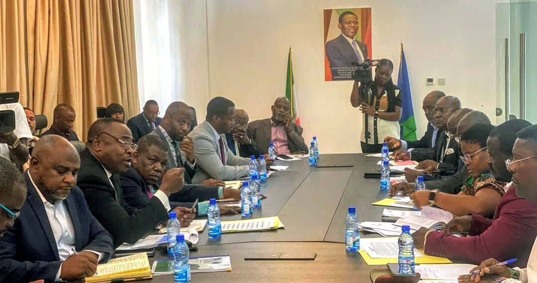 Apertura de las conferencias presupuestarias de inversiones públicas  para el año 2025 en el Ministerio de Planificación y Diversificacion Economica